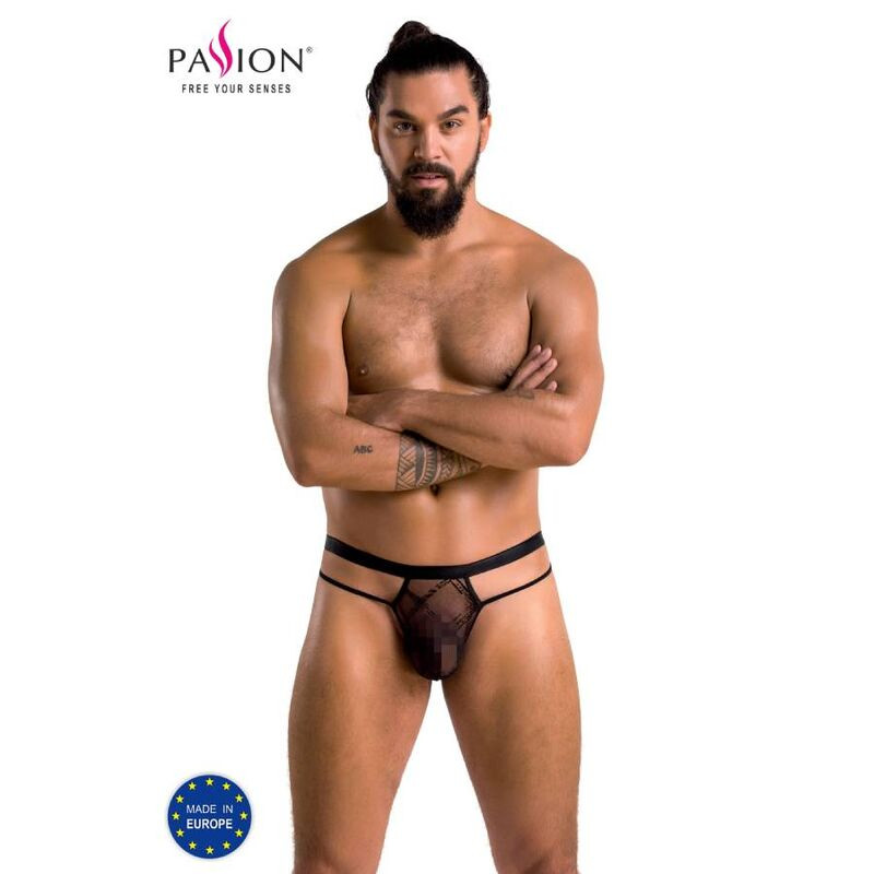 PASSION - 029 COLLIN THONG PRETO S/M PASSION - 029 COLLIN THONG PRETO S/M