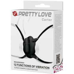 PRETTY LOVE - PASEK Z WIBRUJACYM POCISKIEM CARTER
