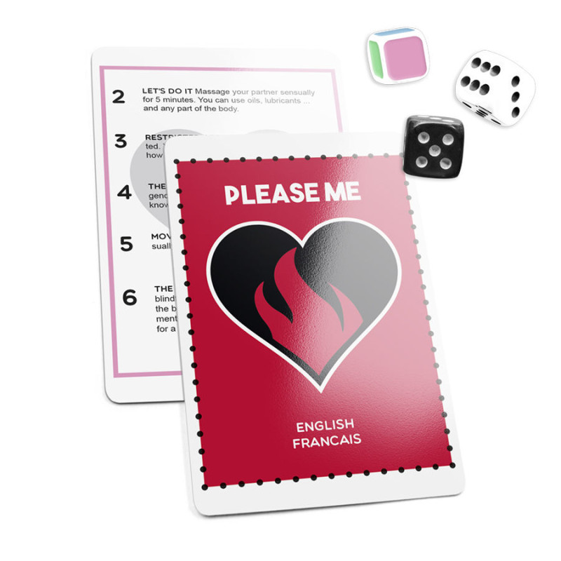 ARIA - PLEASE ME PLAY CARTAS + 3 DADOS ARIA - PLEASE ME PLAY CARTAS + 3 DADOS