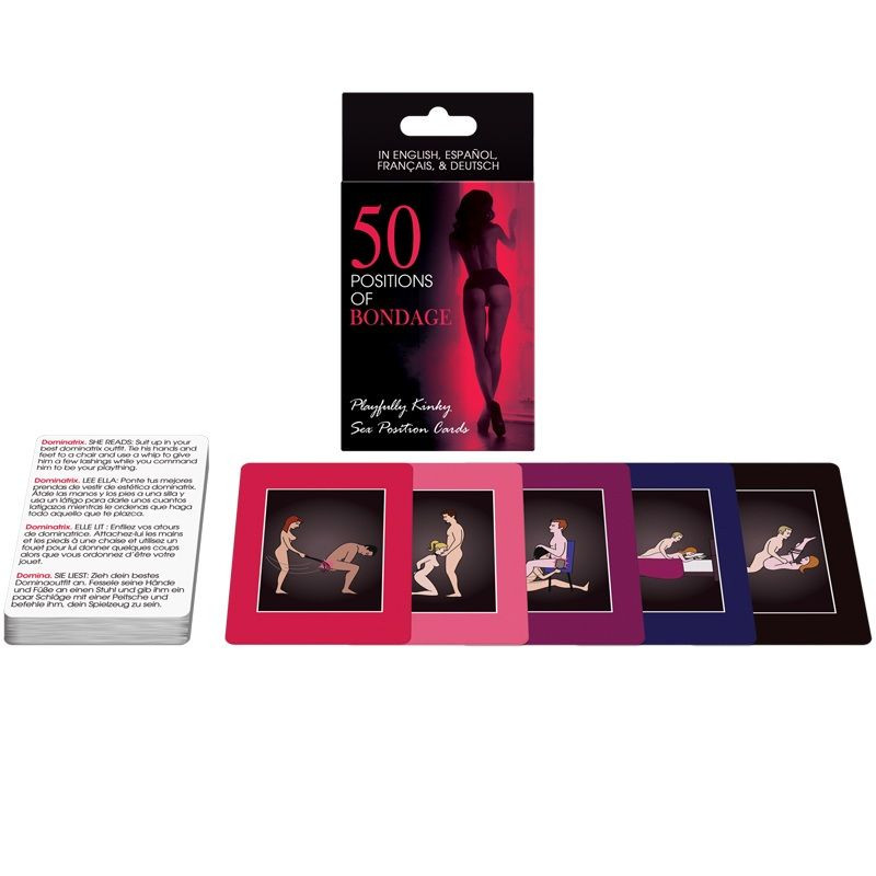 KHEPER GAMES - 50 POSITIONS OF BONDAGE CARDS KHEPER GAMES - 50 POSITIONS OF BONDAGE CARDS