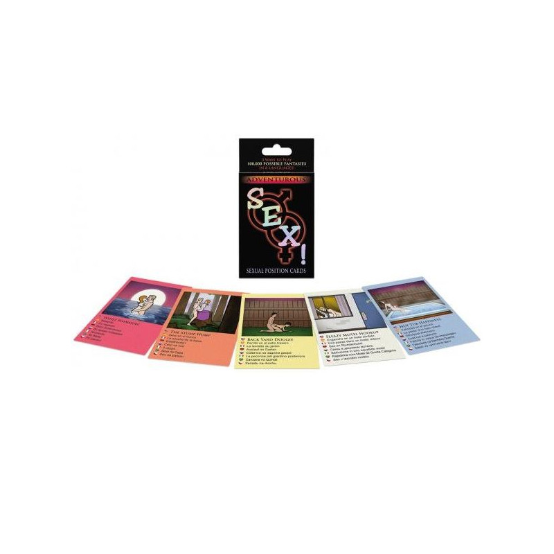 KHEPER GAMES - ADVENTUROUS SEX! CARD GAME KHEPER GAMES - ADVENTUROUS SEX! CARD GAME