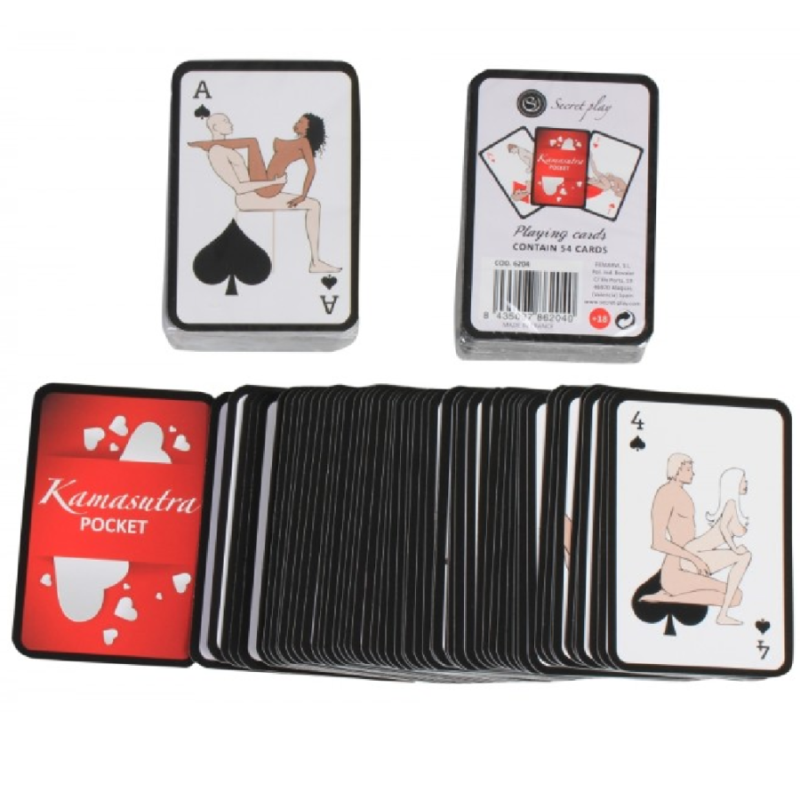 SECRETPLAY - CARTES À JOUER KAMASUTRA DE POCHE (ES/EN/PT/IT/FR/DE) SECRETPLAY - CARTES À JOUER KAMASUTRA DE POCHE (ES/EN/PT/IT/FR/DE)