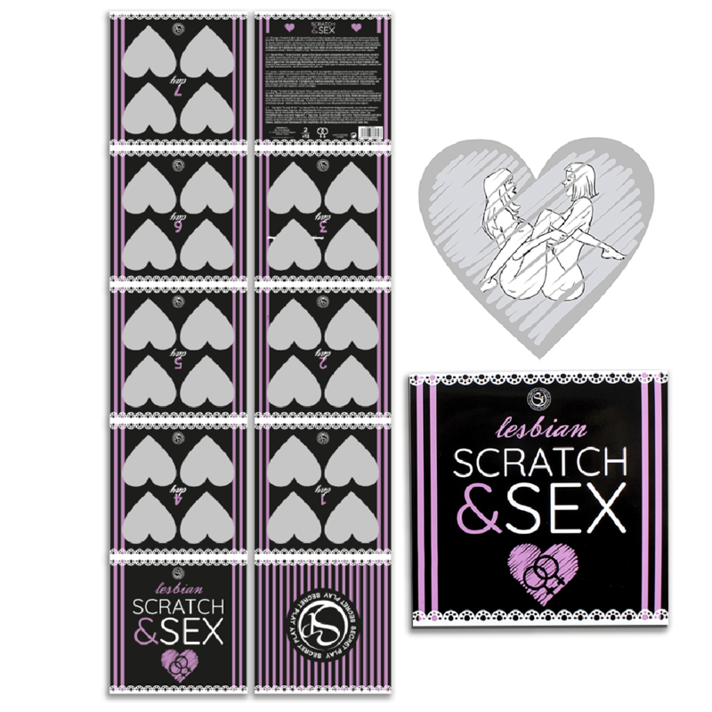 SECRETPLAY - GIOCO DI GRATTA E SESSO PER COPPIE POSIZIONI LESBICHE (ES/EN/FR/PT/DE) SECRETPLAY - GIOCO DI GRATTA E SESSO PER COPPIE POSIZIONI LESBICHE (ES/EN/FR/PT/DE)