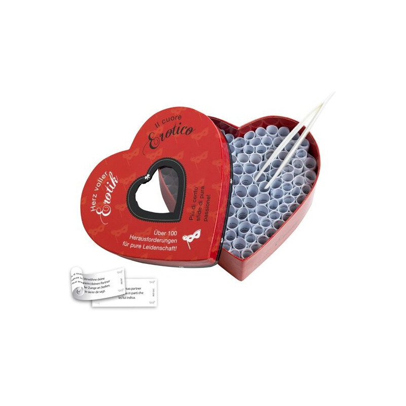 TEASE & PLEASE - HERZ VOLLER EROTIK & IL CUORE EROTIC RED