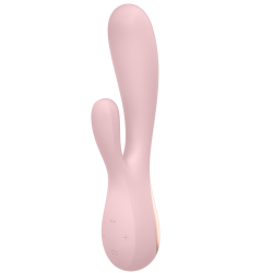 SATISFYER - MONO FLEX ROZOWY Z APLIKACJA