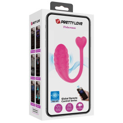 PRETTY LOVE - ROZOWE JAJECZKO WIBRUJACE FISHER STEROWANE APLIKACJA