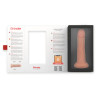 ONINDER - SREDNI WIBRATOR BOGOTÁ DILDO 9 PREDKOSCI NATURALNY 20 CM -O- 4.2 CM - DARMOWA APLIKACJA