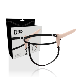 FETISH SUBMISSIVE HARNESS - SILIKONOWA MI?SNA 15 CM