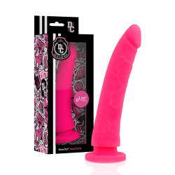 DELTA CLUB - SZELKI DO ZABAWEK + SILIKON DONG PINK 17 CM -O- 3 CM