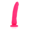 DELTA CLUB - SZELKI DO ZABAWEK + SILIKON DONG PINK 20 CM -O- 4 CM