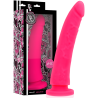 DELTA CLUB - ARNÊS BRINQUEDOS + DONG ROSA SILICONE 23 CM -O- 4.5 CM
