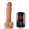 CYBER SILICOCK - PASEK MAGNUS PLYNNY SILIKON Z 3 PIERSCIENIAMI GRATIS 20.5 CM -O- 4.1 CM