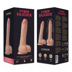CYBER SILICOCK - PASEK CONNOR PLYNNY SILIKON Z 3 PIERSCIENIAMI GRATIS 20.5 CM -O- 3.7 CM