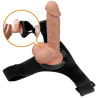 PRETTY LOVE - SZELKI MAJTY UNIWERSALNE SZELKI Z DILDO JERRY 21,8 CM NATURALNY