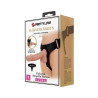 PRETTY LOVE - SZELKI MAJTY UNIWERSALNE SZELKI Z DILDO JERRY 21,8 CM NATURALNY
