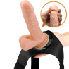PRETTY LOVE - SZELKI MAJTY UNIWERSALNE SZELKI Z DILDO TOM 20 CM NATURALNY