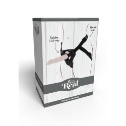 GET REAL - SZELKI Z PASKIEM CZARNA