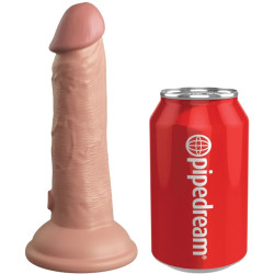 KING COCK - ELITE REGULOWANA SZELKA Z DILDO 15,2 CM DLA POCZATKUJACYCH
