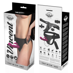 HARNESS ATTRACTION - WIBRATOR RNES KROLIK VINCENT 15 CM -O- 4 CM