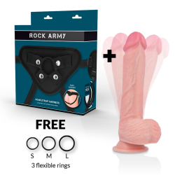 ROCKARMY - UPRZAZ + ROTATOR I WIBRATOR HAWK 22 CM -O- 4.6 CM