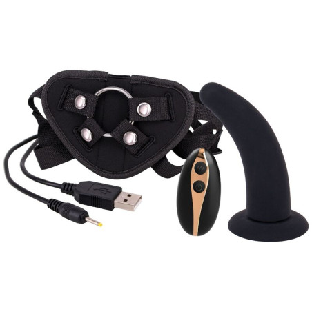 SEVEN CREATIONS - PASEK NA UPRZAZ Z DILDO 125 CM