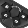 FETISH SUBMISSIVE CYBER STRAP - HARNESS WITH REMOTE CONTROL DILDO WATCHME S TECHNOLOGY