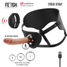 FETISH SUBMISSIVE CYBER STRAP - UPRZAZ Z PILOTEM TECHNOLOGIA DILDO WATCHME L