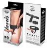 HARNESS ATTRACTION - HARRIS DOUBLE PENETRACI N AVEC VIBRATION 18 CM -O- 3.5 CM
