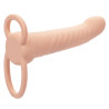 CALEXOTICS - MAXX RIBBED DUAL PENETRATOR 10 WIBRACJI MIESNYCH
