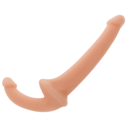 ADDICTED TOYS - DILDO PODWOJNE BEZOWE