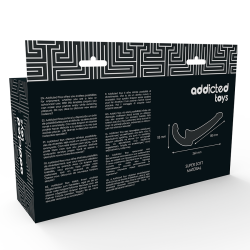 ADDICTED TOYS - DILDO PODWOJNE BEZOWE