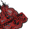 SUBBLIME - SET DWUCZESCIOWY KORONKOWY TOP I MAJTKI S/M