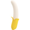 PRETTY LOVE - BANANA GEEK SUPER MOC 7 WIBRACJI GORA I DOL SILIKON CZARNY