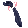 SATISFYER - ENDLESS FUN MULTI VIBRATOR 3 BLUE