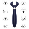 SATISFYER - ENDLESS FUN MULTI VIBRATOR 3 BLUE