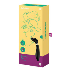 SATISFYER - WIBRATOR MULTI NIEKONCZACY ZABAWY 3 CZARNY