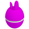 PRETTY LOVE - FIOLETOWY OKRAGLY WIBRATOR SILIKONOWY GEMINI BALL