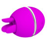 PRETTY LOVE - FIOLETOWY OKRAGLY WIBRATOR SILIKONOWY GEMINI BALL