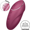 SATISFYER - TAP & CLIMAX 1 WIBRATOR NAKLADANY CZERWONY
