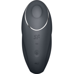 SATISFYER - TAP & CLIMAX 1 WIBRATOR NAKLADANY CZARNY