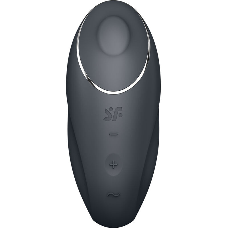 SATISFYER - TAP & CLIMAX 1 WIBRATOR NAKLADANY CZARNY