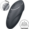 SATISFYER - TAP & CLIMAX 1 WIBRATOR NAKLADANY CZARNY