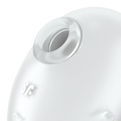 SATISFYER - CUTIE GHOST WIBRATOR NAKLADANY BIALY