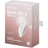 SATISFYER - SPOT ON 2 WIBRATOR NAKLADANY BIALY