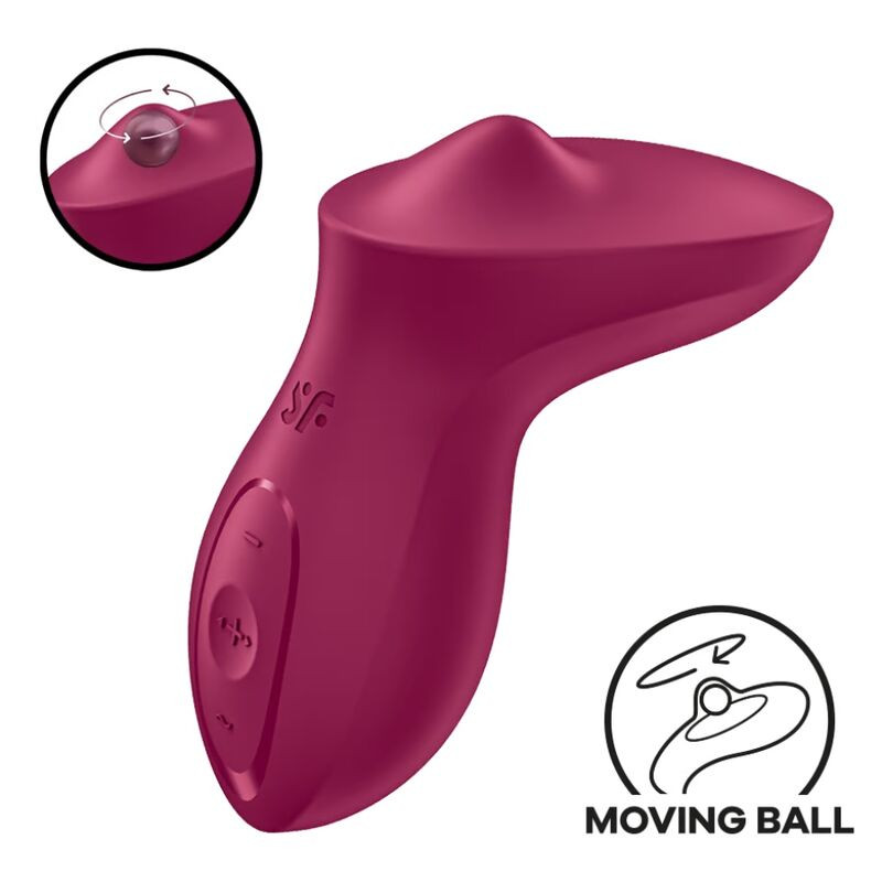 SATISFYER - EXCITERRR WIBRATOR LAY-ON ŁECHTACZKA FUKSJA
