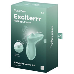 SATISFYER - EXCITERRR WIBRATOR LAY-ON CLITORIS MINT