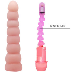 BAILE - WIBRATOR ELASTYCZNY FLEXI VIBE SENSUAL SPINE 19 CM