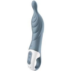 SATISFYER - AMAZING 2 ASPOT WIBRATOR SZARY