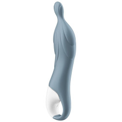 SATISFYER - AMAZING 2 ASPOT WIBRATOR SZARY