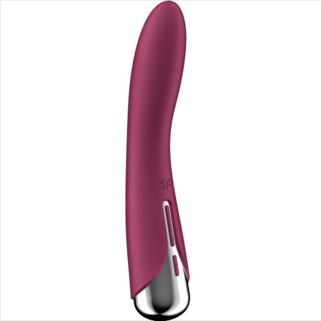 SATISFYER - WIBRATOR SPINNING VIBE 1 G-SPOT ROTATOR CZERWONY